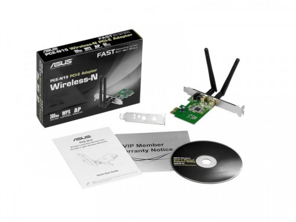 ASUS PCE-N15 Wireless PCI Express Adapter