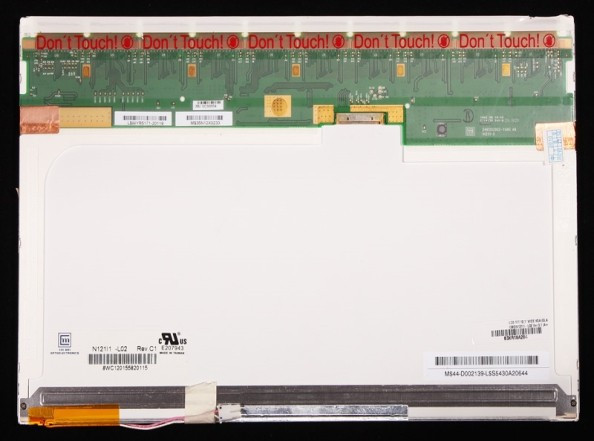 LCD Panel 12.1" (N121L1) 1280x800 CCFL 20 pin -konektor