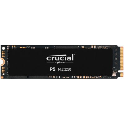 Crucial SSD 500GB P5 M.2 NVMe PCIEx4 80mm Micron 3D NAND 3400/3000 MB/s, 5yrs, 7mm