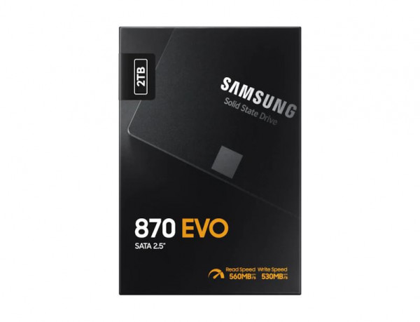 Samsung 2TB 2.5" SATA III 870 EVO (MZ-77E2T0B/EU) SSD disk