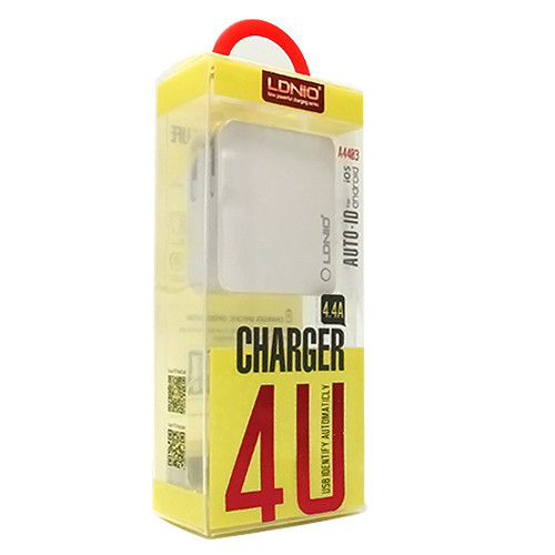 Kucni punjac LDNIO A4403 4xUSB 5V/4.4A beli kuciste
