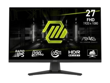 Monitor 27 MSI MAG 274F IPS FHD, 0,5ms, 200Hz, HDMI, DP