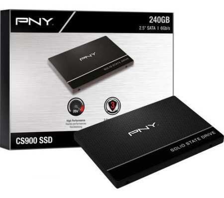 SSD 240GB PNY CS900, SSD7CS900-240-PB, SATA III, 535/500 MB/s