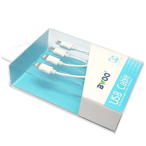 USB data kabal BWOO 4in1 (2x micro + 2x Iphone lightning)