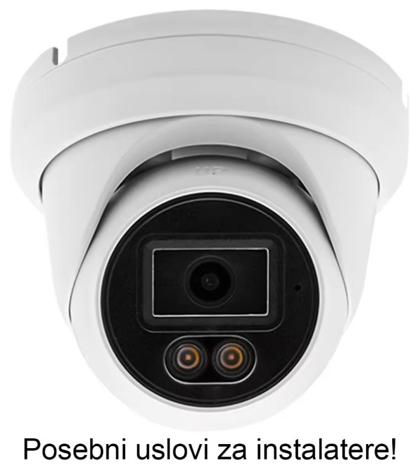 CAM-AHD5MP-DHM20W GMB DOME kamera 5 mpix 2.8mm AUDIO 20M FULL COLOR AHD/TVI/CVI/CVBS, audio