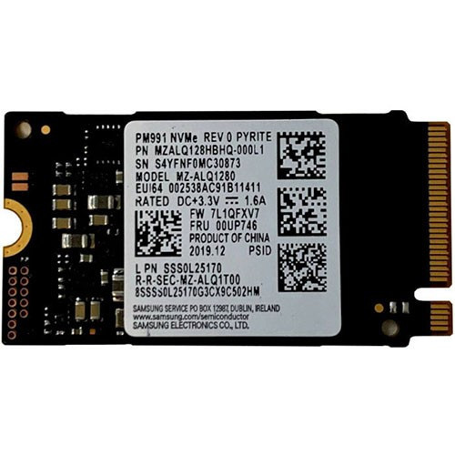 Samsung Client SSD PM991 128GB, M.2 2242 Solid State Module (SSM)