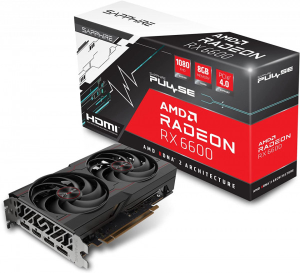 Sapphire Radeon RX 6600 8GB DDR6 (11310-01-20G)