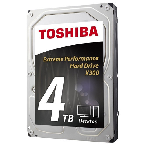 Hard disk HDD 3.5" SATA3 7200 4TB Toshiba X300 HDWE140UZSVA, 128MB