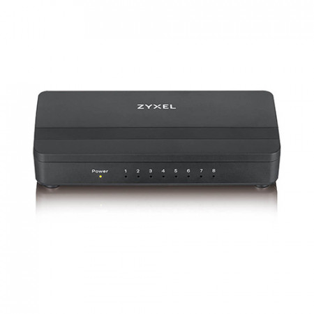 Switch ZYXEL GS-108S (8 x 10/100/1000Mbps, MDI/MDI-X switch) Retail