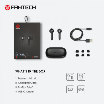Bluetooth slusalice TX-1 MITHRIL crne FANTECH - Img 5