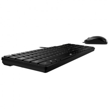 GENIUS SlimStar C126 USB YU crna tastatura+ USB crni miš - Img 4