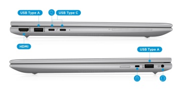HP ZBook Firefly 14 G11 86A99EAR (Gray) WUXGA IPS, U7 155H 4.8Ghz, 32GB, 1TB SSD, RTX A500 4GB, Win 11 Pro - Img 4