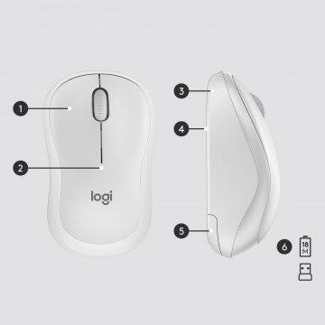 Logitech MK295 White US Wi-Fi - Img 6