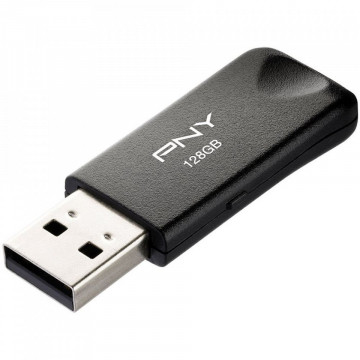 PNY 128GB ATTCLA USB 2.0 BLKTRNBLK - Img 4