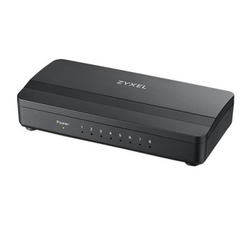 Switch ZYXEL GS-108S (8 x 10/100/1000Mbps, MDI/MDI-X switch) Retail - Img 2