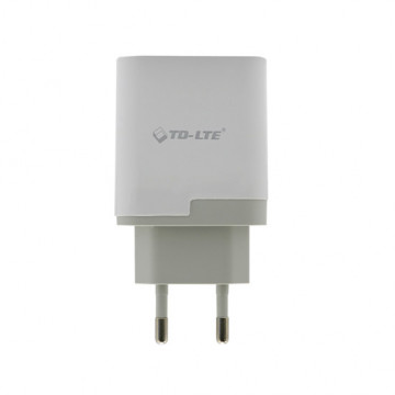 Kuciste punjaca Comicell 3A TD-PA129 PD/QC 3.0 18W belo - Img 3