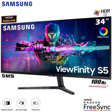 Samsung View Finity S5 (34'') (LS34C500GAUXEN) - Img 3
