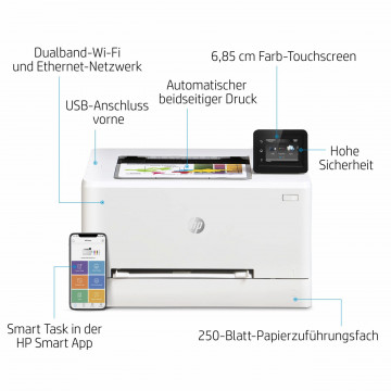 Štampač HP Color LaserJet Pro M255dw Printer, 7KW64A - Img 3