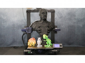 ANYCUBIC KOBRA 3D PRINTER, FDM, automatsko nivelisanje, zapremina 220x220x250 mm, brzina 50-80 mm/s, mlaznica 0,4mm, rad.temp ekstrudera 260 C, Filament 1,75mm,veza za SD karticu,O.S. Windows, Linux,MAC - Img 1