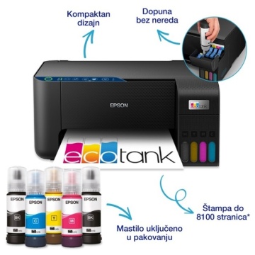 Epson EcoTank MFP L3271 Color A4 štampač - Img 2