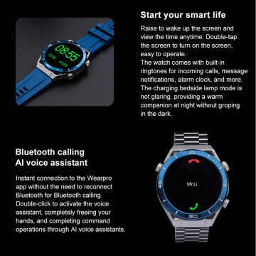 Smart Watch DT Ultramate crni (metalna i silikonska narukvica) - Img 7
