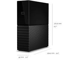 WD 8TB 3.5", USB 3.0, My Book (Crni) - WDBBGB0080HBK-EESN - Img 3