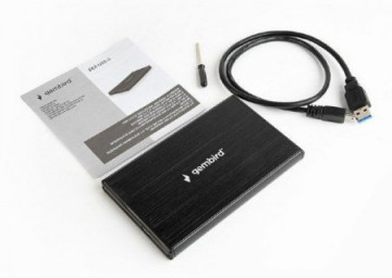 GEMBIRD EE2-U3S-2 USB 3.0 Externo kuciste za 2.5'' SATA hard diskove, aluminium, crni - Img 4