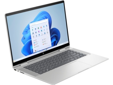 HP Envy x360 15-fe0019na 8J268EAR NB, Intel i7-1355U (1.7-5GHz, cache 12MB),16GB, 15.6" FHD BV UWVA OLED,TS, SSD 512GB PCIe NVMe, NO ODD, WIFI, Bluetooth, Webcam, Backlit Kbd, Pen-Tilt Silver, ACA 65W, BATT 4C 55 WHr, Win11 x64 - Img 2