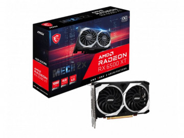MSI Radeon RX 6500 XT MECH 2X 4G OC grafička kartica 4GB GDDR6 64bit - Img 2