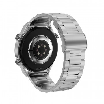 Smart Watch DT Ultramate srebrni (crna silikonska i srebrna metalna narukvica) - Img 3