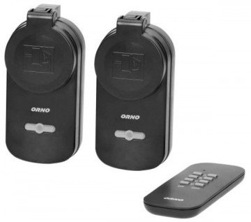 Uticnica Wireless R-GB-429(GS) IP44 set 2+1 sa daljinskim upravljacem max. 1000W - Img 3