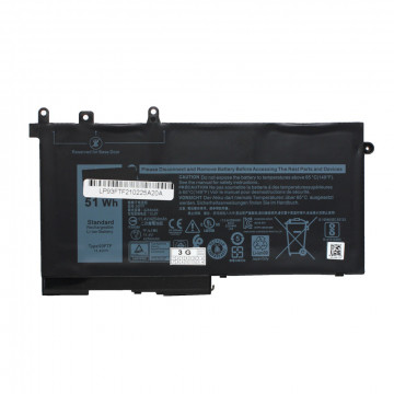 Baterija za laptop Dell Latitude E5280, E5580, E5590 93FTF 51Wh - Img 1