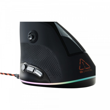 Canyon CND-SGM14RGB vertikalni optički gejmerski miš 4800dpi crni - Img 3