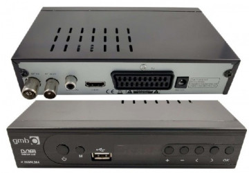 GMB-MAT-818T **DVB-T2 SET TOP BOX USB/HDMI/Scart/RF-out, PVR,Full HD, H265, hdmi-kabl,1699 - Img 2