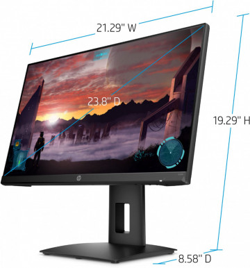 HP X24ih 2W925AAR IPS gejmerski monitor 23.8" - Img 3