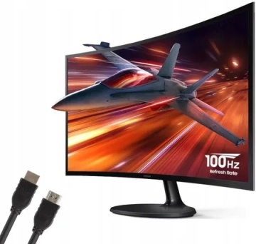 Samsung LS24D360GAUXEN monitor, VA, 23.8"/24", 16:9, 1920x1080, 100Hz, HDMI, VGA (D-Sub), USB - Img 4