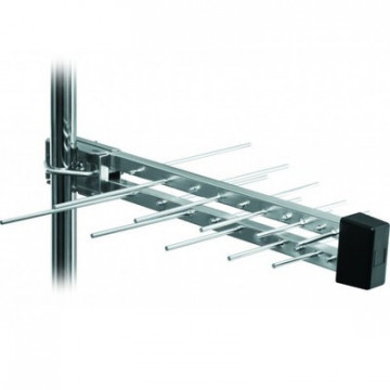 GEMBIRD GMB-20E sa kutijom +15m Antena Loga UHF sa RF-Konektorom,20el,39cm,6dB alu - Img 1