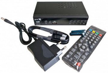 GMB-MAT-818T **DVB-T2 SET TOP BOX USB/HDMI/Scart/RF-out, PVR,Full HD, H265, hdmi-kabl,1699 - Img 3