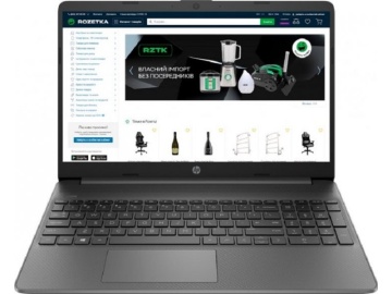 HP 15s-fq5068nm (Chalkboard gray) FHD IPS, i3-1215U, 8GB, 512GB SSD (8C9Y1EA) - Img 1