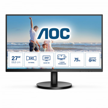 Monitor 27 AOC Q27B3MA VA QHD 75Hz 4ms - Img 1