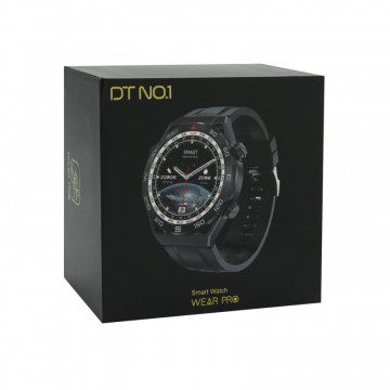 Smart Watch DT Ultramate srebrni (crna silikonska i srebrna metalna narukvica) - Img 5