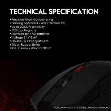 Fantech Bežični miš WG10 Raigor II - Img 4