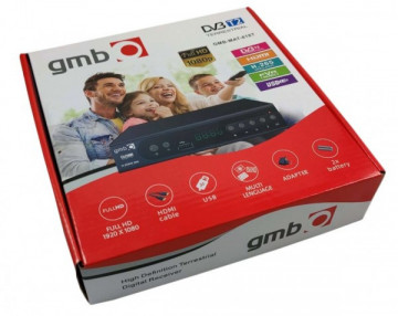 GMB-MAT-818T **DVB-T2 SET TOP BOX USB/HDMI/Scart/RF-out, PVR,Full HD, H265, hdmi-kabl,1699 - Img 4