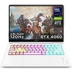 OMEN Transcend Laptop White 14-fb0012na Renew NB PC, U7-155H (1.4GHz), NVIDIA GeForce RTX 4060 8GB, 16GB, 14.0" 2.8K BV OLED, SSD 1TB PCIe NVMe, WIFI, Bluetooth,Webcam, Backlit Kbd, ACA 140W, BATT 6C 71 WHr - WIN11 64 - Img 1