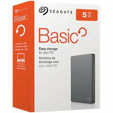 SEAGATE HDD External Basic 2.5'' 5TB - STJL5000400 - Img 1