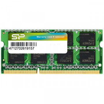 SILICON POWER 8GB, DDR3, SODIMM, 1600Hz (SP008GBSTU160N02) - Img 2