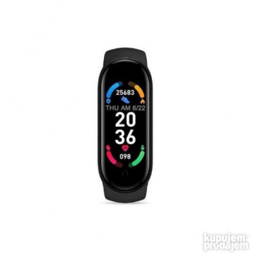Smart band (pametna narukvica) M6 crna - Img 2