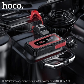Auto starter Hoco QS3, 10000mAh, 37Wh, 12V - Img 2