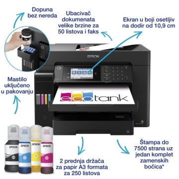 Epson EcoTank MFP L15160 Color A3+ štampač - Img 3