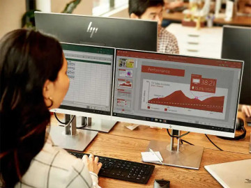 HP E223d Docking Monitor, AC power cord, HDMI cable, 21.5 Inch FHD (1920x1080) - NO SOFT - Img 8